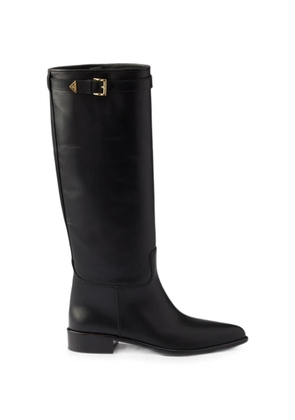 Prada leather boots - Black
