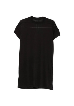 Rick Owens seam-detail cap-sleeve T-shirt - Black