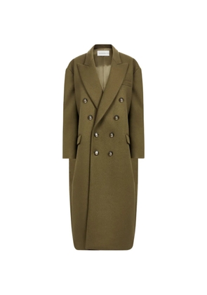 Nina Ricci double-breasted wool coat - Green