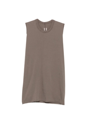 Rick Owens exposed-seam T-shirt - Grey