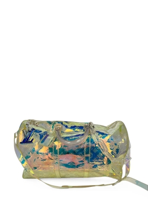 Louis Vuitton Pre-Owned Monogram Prism Keepall Bandoulière bag - Neutrals