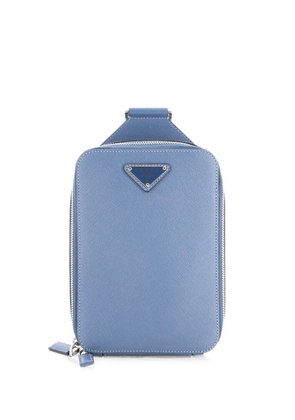 Prada Pre-Owned Brique Sling Bag Saffiano Leather backpack - Blue