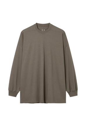 Rick Owens oversized long-sleeve T-shirt - Grey