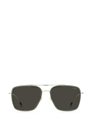 BOSS square-frame sunglasses - Gold