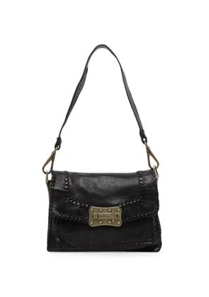 Campomaggi Agnese whipstitch-trim shoulder bag - Brown