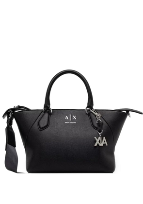 Armani Exchange logo-detail cross body bag - Black