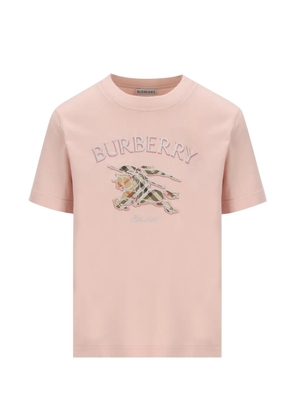 Burberry Knight Check cotton T-shirt - Pink