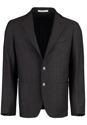 Tagliatore peak-lapels single-breasted blazer - Brown