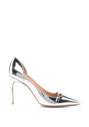 Malone Souliers Crawford metallic leather pumps - Silver