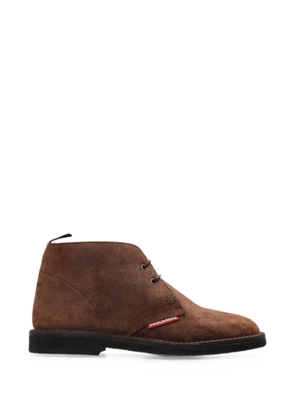 DSQUARED2 suede ankle boots - Brown