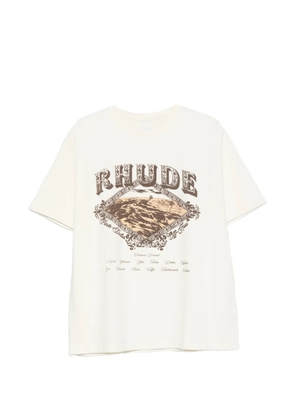 RHUDE graphic-print T-shirt - Neutrals
