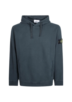 Stone Island 6100048 brushed organic cotton fleece sweatshirt - Green