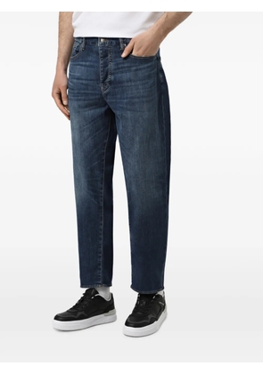 Armani Exchange faded-effect jeans - Blue