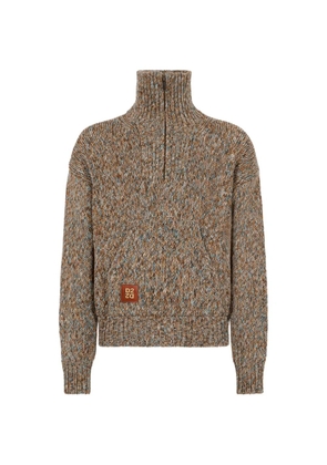 DSQUARED2 D2 cottage mouliné sweater - Brown