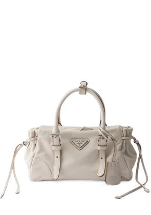 Prada Bonnie small leather bag - White