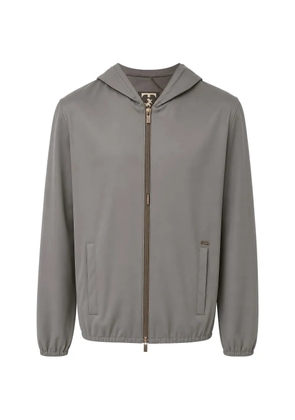 Tombolini hooded zip-up jacket - Grey