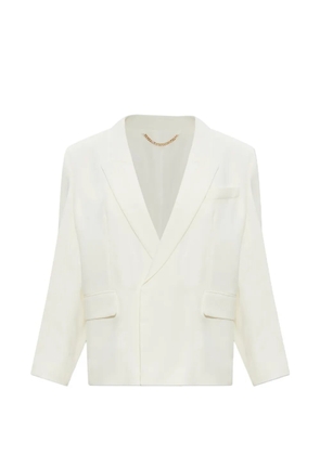 Victoria Beckham double-breasted blazer - White