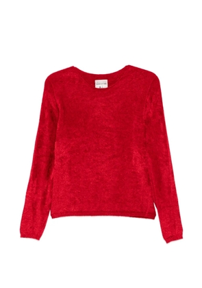 Semicouture brushed long-sleeve knit - Red