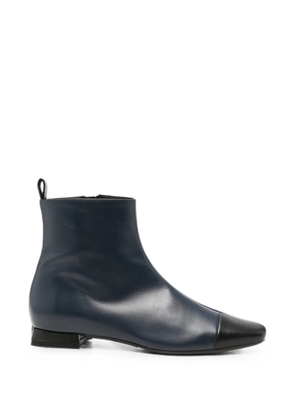 Carel Paris Simonetta leather ankle boots - Blue