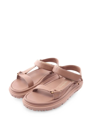 Christian Dior Pre-Owned 2020s D-Wave leather sandals - Pink