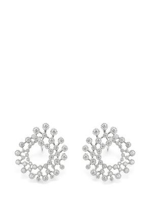 ZYDO wrap diamond earrings - Silver