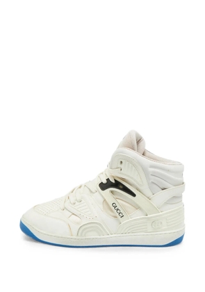 Gucci Pre-Owned Basketball high-top sneakers - Neutrals