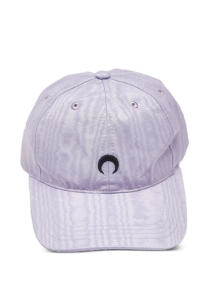 Marine Serre 2024 Moiré Fabric cap - Purple