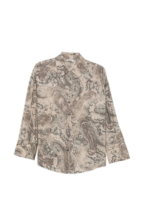 LIU JO paisley-print shirt - Neutrals