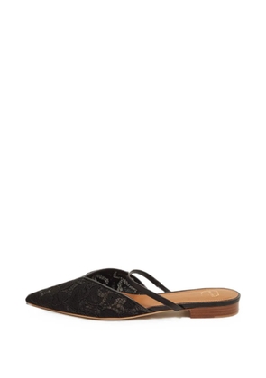 Malone Souliers Maria flat mules - Black