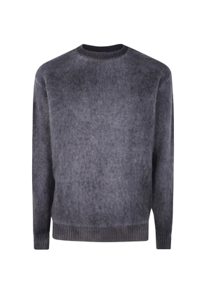Avant Toi crew-neck sweater - Grey