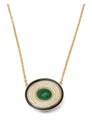 Jenna Blake Eyecon embellish necklace - Gold