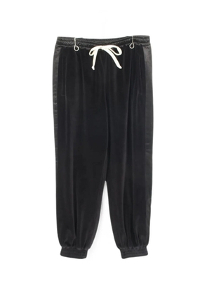 Gucci Pre-Owned side-stripe track pants - Black