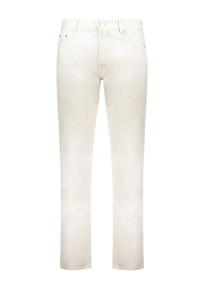 Moorer five-pockets jeans - White