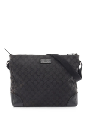 Gucci Pre-Owned 2000s GG canvas shoulder bag - Black