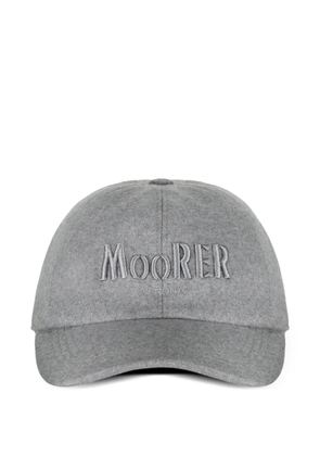 Moorer embroidered cap - Grey