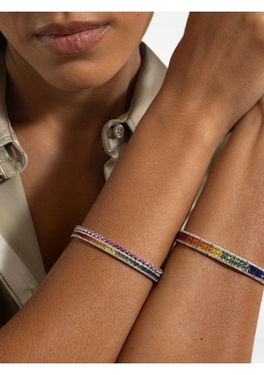 Lisa Nik pink sapphire bracelet - Silver