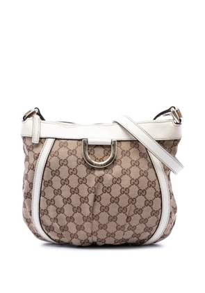 Gucci Pre-Owned 2016-2026 GG Canvas Abbey D Ring crossbody bag - Neutrals