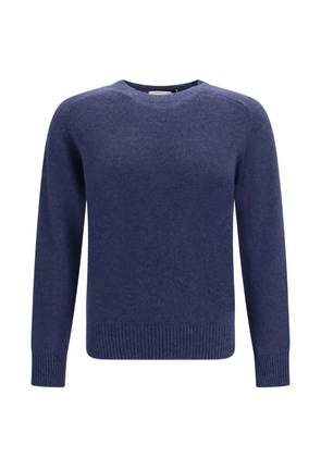 BROOKSFIELD crew-neck raglan-sleeve sweater - Blue