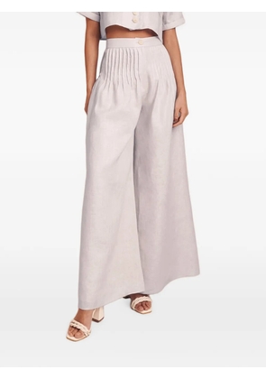 AZULU Posey pleated palazzo pants - Pink