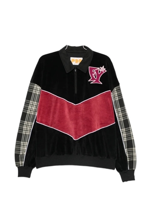 PDF panelled polo shirt - Black