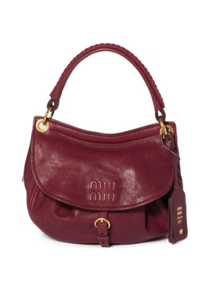 Miu Miu Rendez-vous nappa leather bag - Red