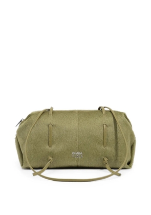 Bimba y Lola green fur Lolita bag