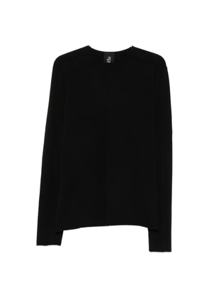 Thom Krom exposed-seam sweater - Black