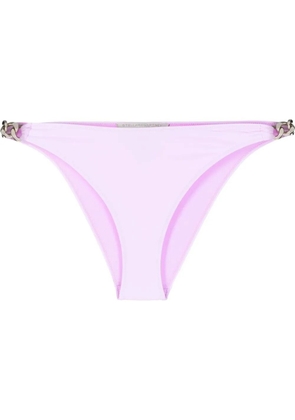 Stella McCartney logo embellished bikini bottoms - Pink