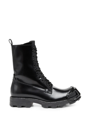 Diesel D-Hammer lace-up boots - Black
