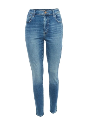 J Brand high-waisted skinny jeans - Blue