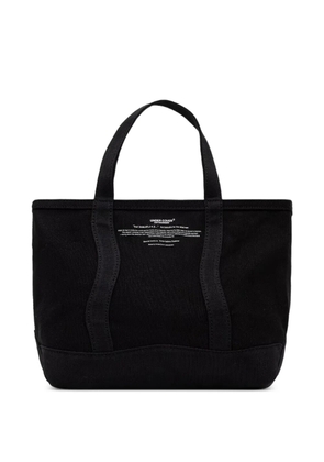 Undercover logo-print canvas tote bag - Black