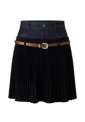 Cinq A Sept Dionne pleated mini skirt - Black