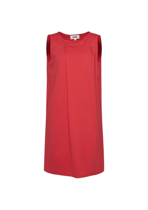 Club21 pleated sleeveless mini dress - Red