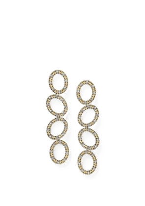 COOMI diamond paisley-engraved earrings - Gold